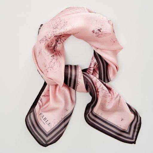 Whispering Willows Pink Scarf