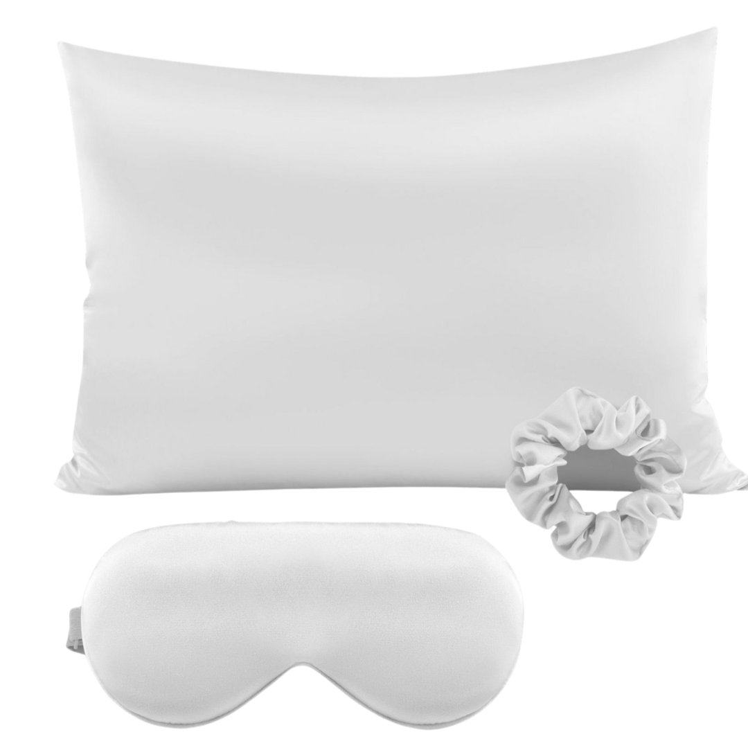 White Satin Sleep Set